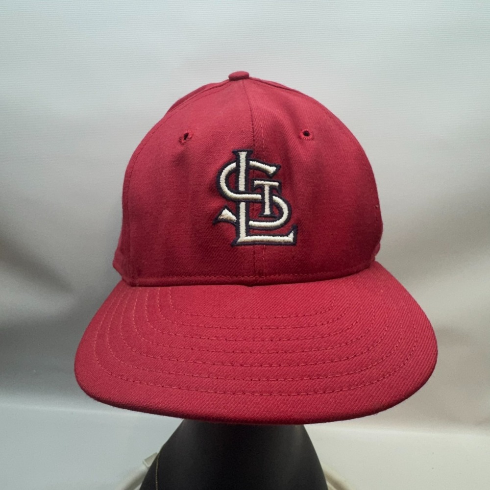 Vintage St. Louis Cardinals Roman Fitted‎ Hat Cap Wool USA Cooperstown 7 3/8
